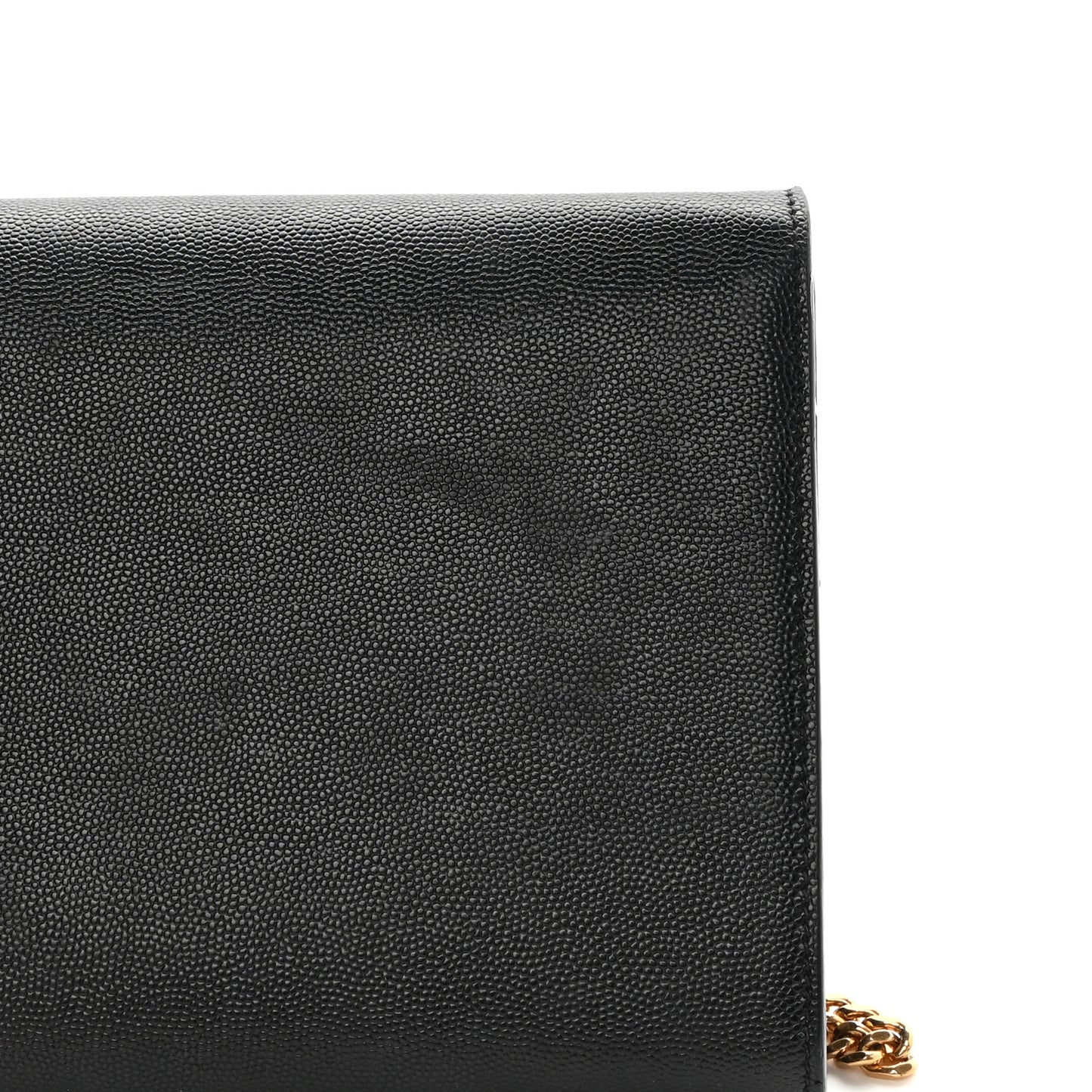 Grain De Poudre Medium Classic Monogram Kate Satchel Black