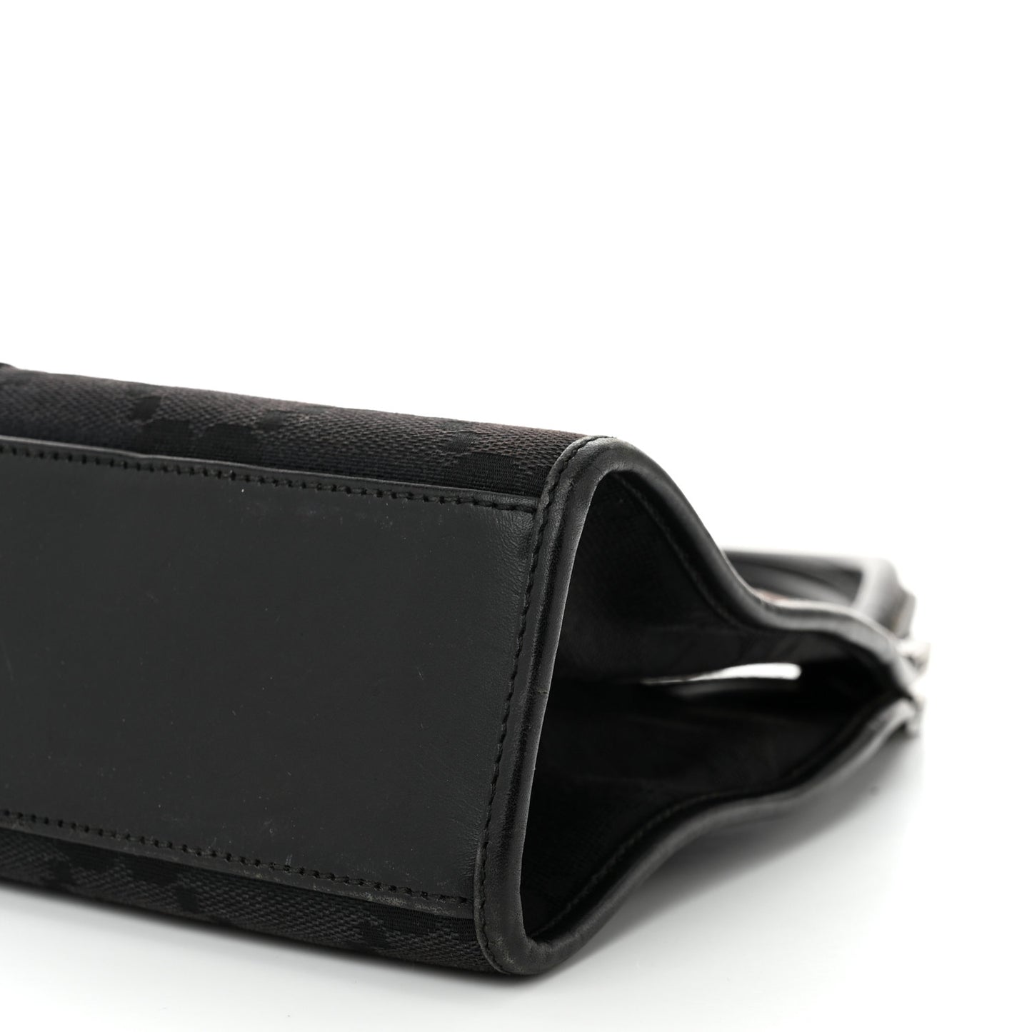 Monogram Small Bardot Black