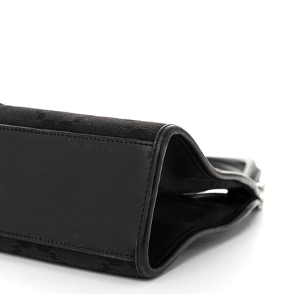 Gucci Monogram Small Bardot Black 10 of 14