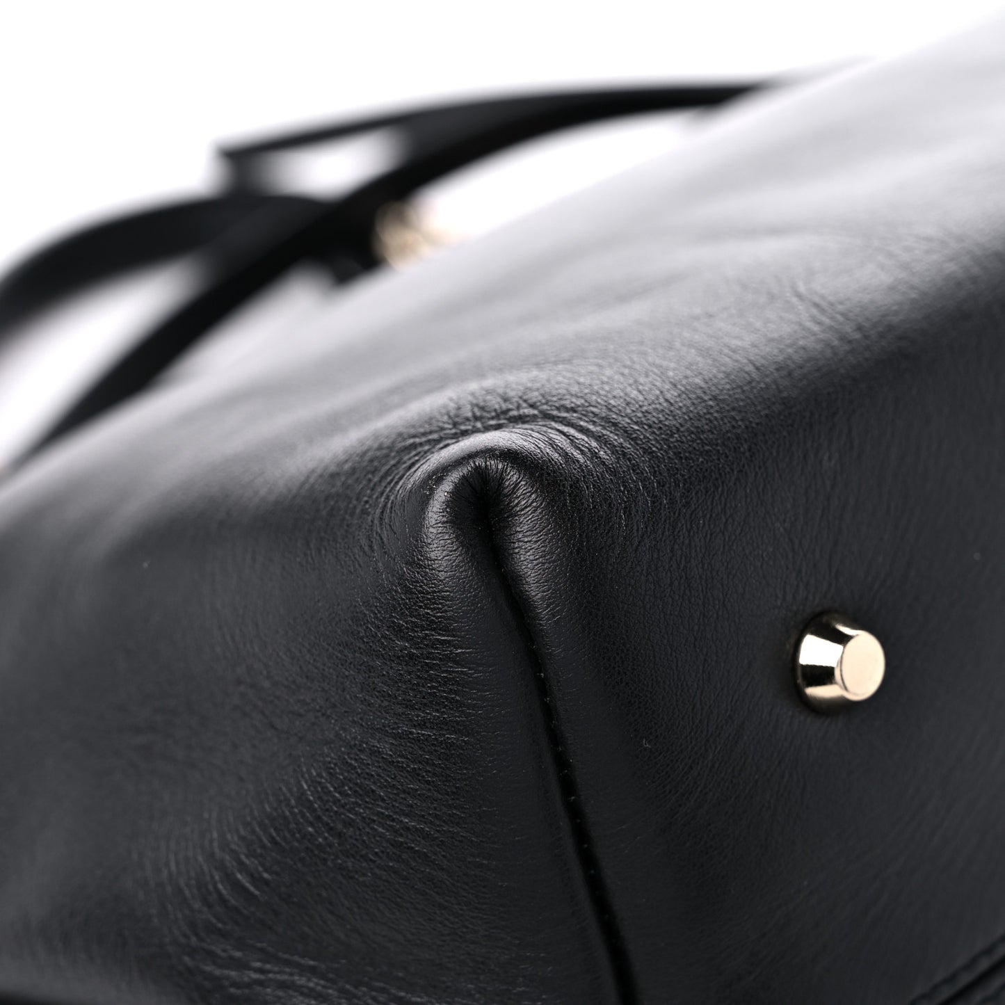 Goatskin Medium Trilogy Cabas Black