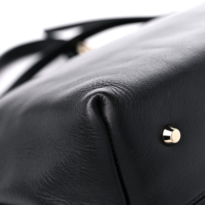 Lanvin Goatskin Medium Trilogy Cabas Black 10 of 14