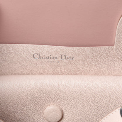 Christian Dior Supple Grained Calfskin Medium Open Bar Tote Rose Poudre 6 of 10