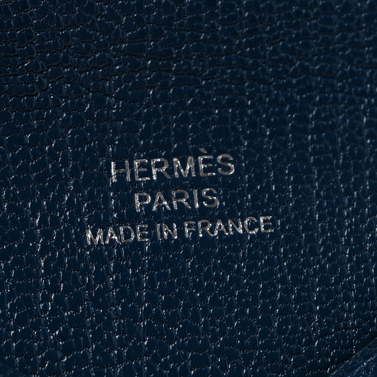 Hermes Chevre Chamkila Calvi Card Case Deep Bleu 6 of 9