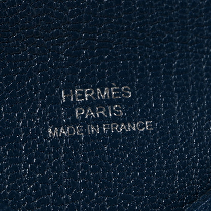 Hermes Chevre Chamkila Calvi Card Case Deep Bleu 6 of 9
