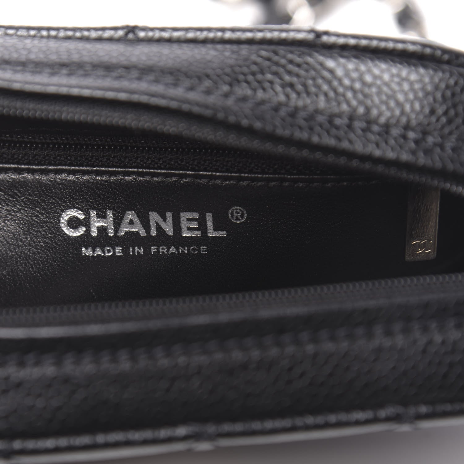 Chanel Caviar Quilted Camera Case Crossbody Bag Black 6 of 11