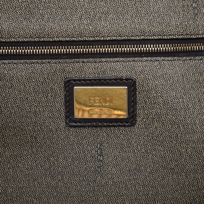Fendi Zucca Spalmati Medium Roll Tote Tobacco Moro 6 of 13