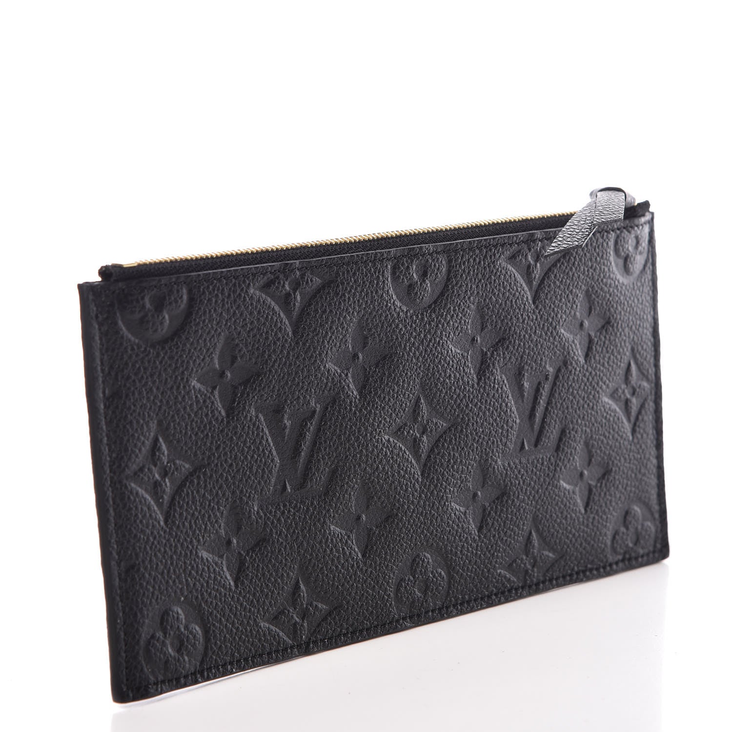 Louis Vuitton Empreinte Felicie Chain Wallet Zippered Insert Black 3 of 6