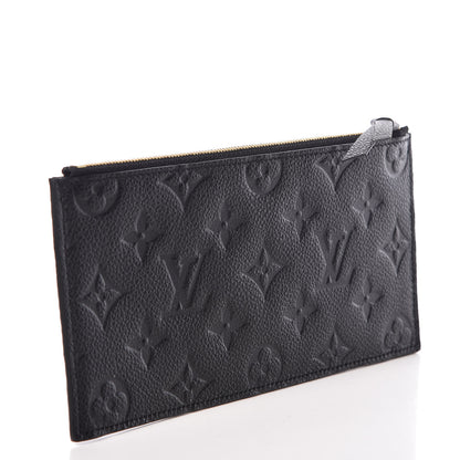 Louis Vuitton Empreinte Felicie Chain Wallet Zippered Insert Black 3 of 6