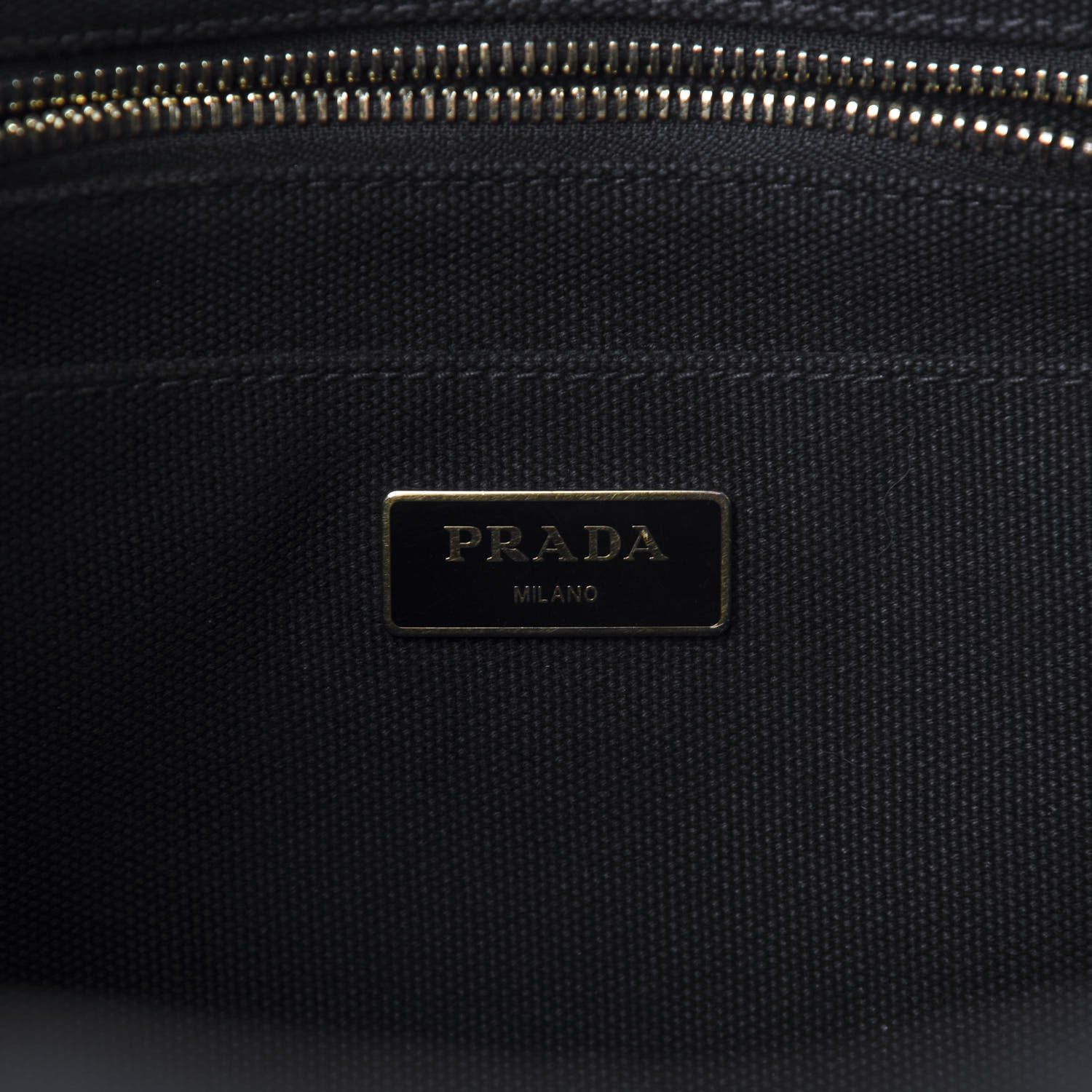 Prada Canapa Logo Tote Black 9 of 10