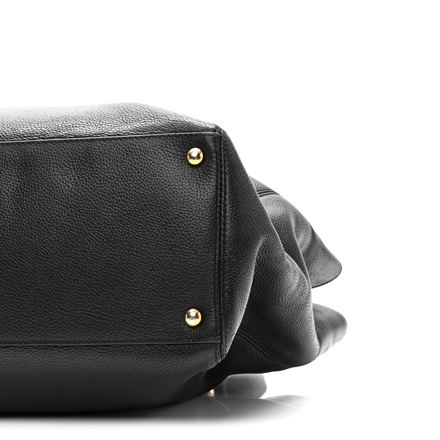 Chanel Calfskin Cerf Executive Shopper Tote Black 10 of 10