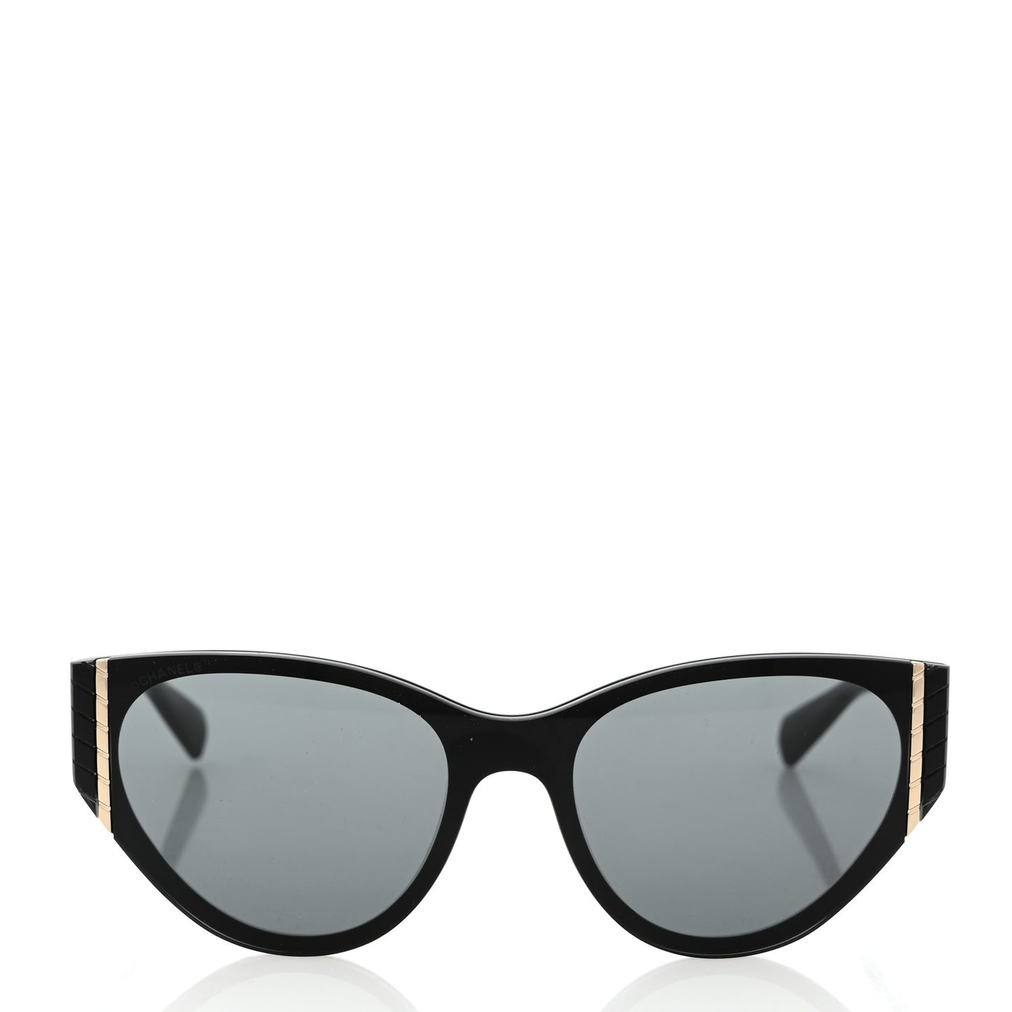 Acetate Cat Eye Sunglasses 6054 Black