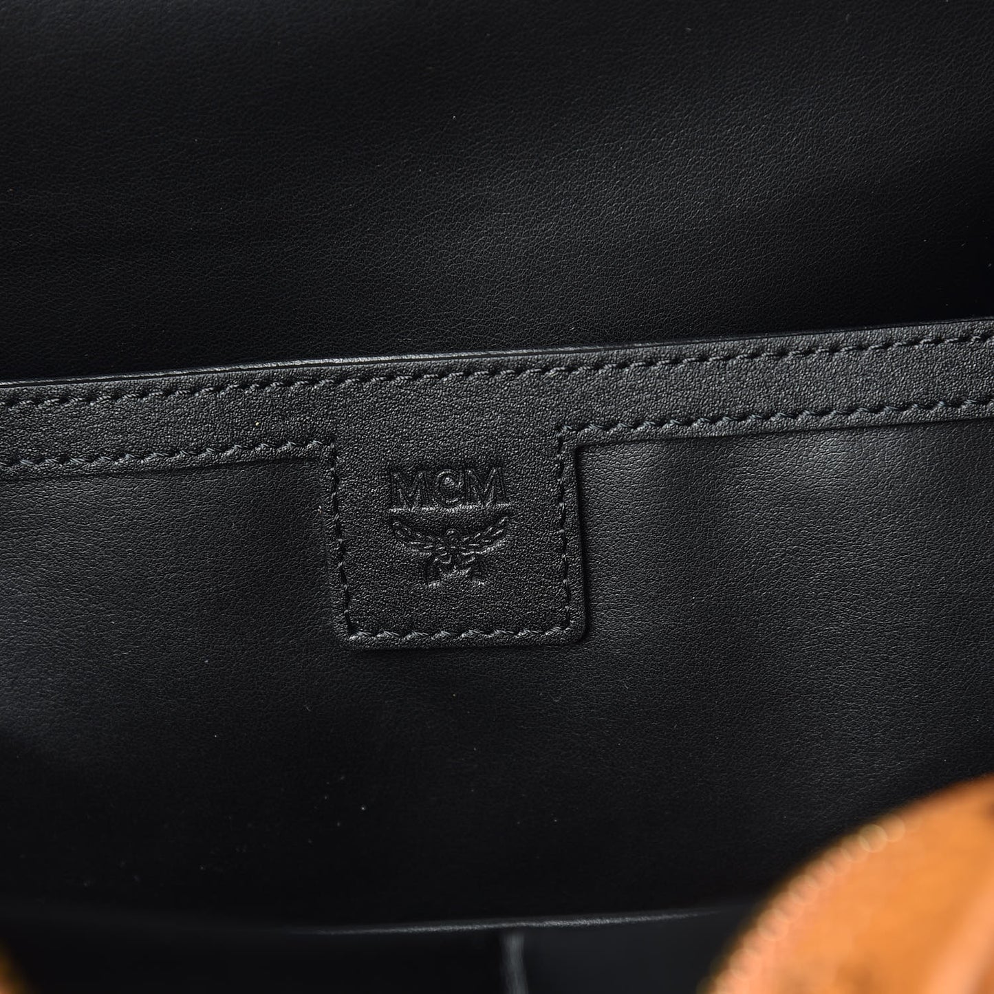 Visetos Medium Side Studs Stark Backpack Cognac