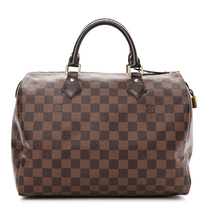 Louis Vuitton Damier Ebene Speedy 30 1 of 9