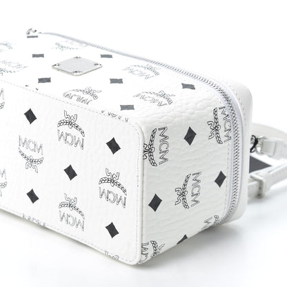 MCM Visetos Vanity Case White 6 of 8