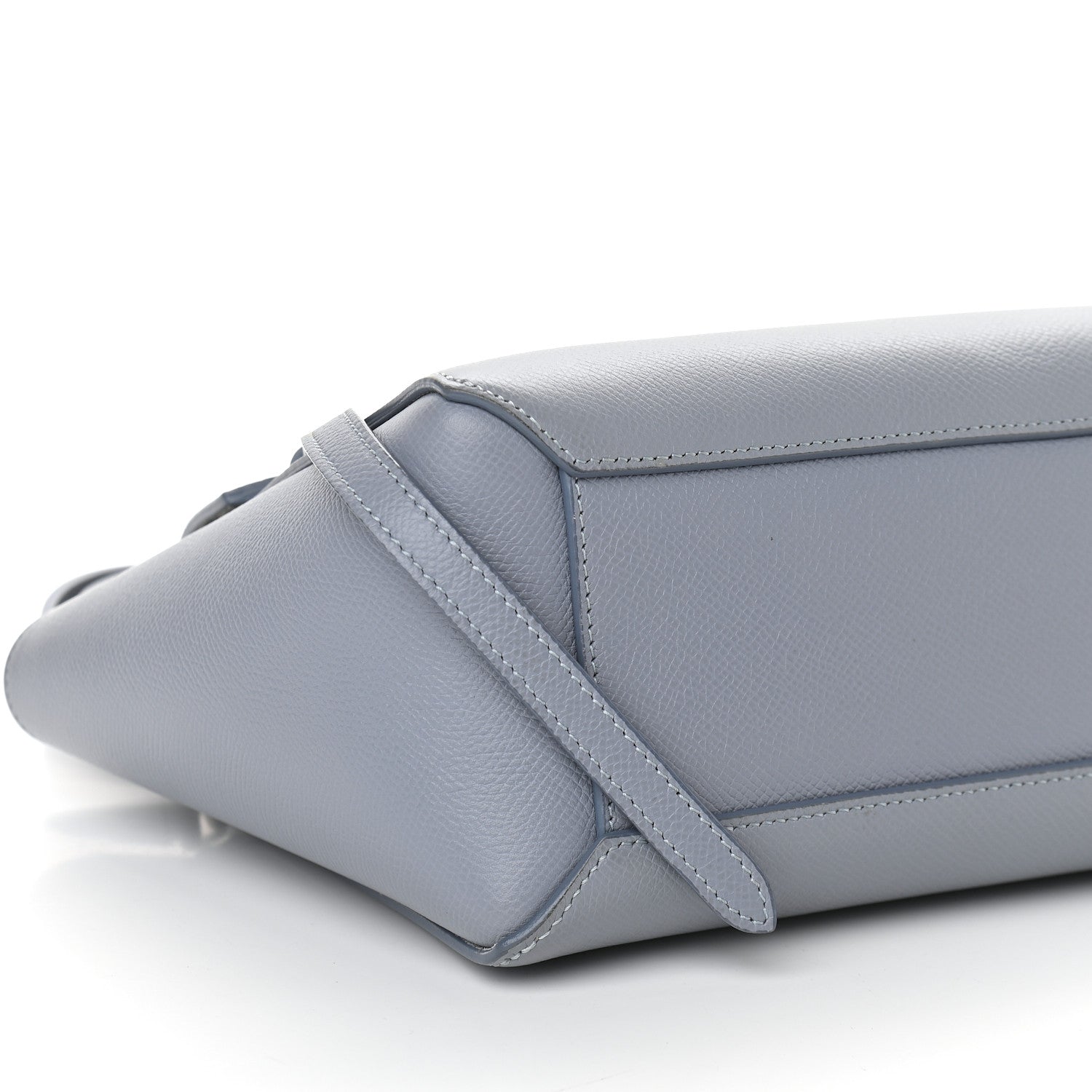 Celine Grained Calfskin Nano Belt Bag Arctic Blue 9 of 10