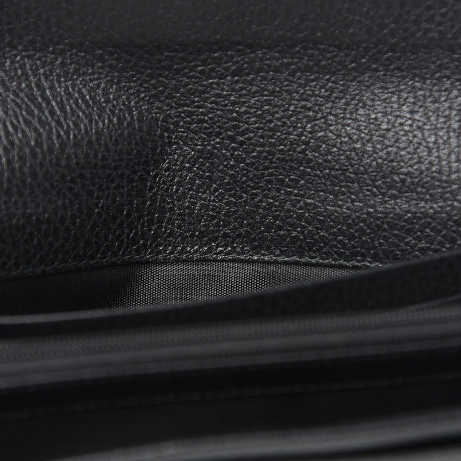 Gucci Dollar Calfskin Swing Continental Wallet Black 6 of 10