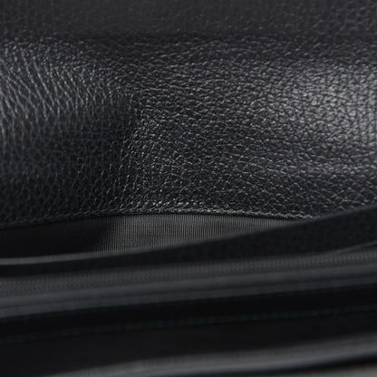 Gucci Dollar Calfskin Swing Continental Wallet Black 6 of 10