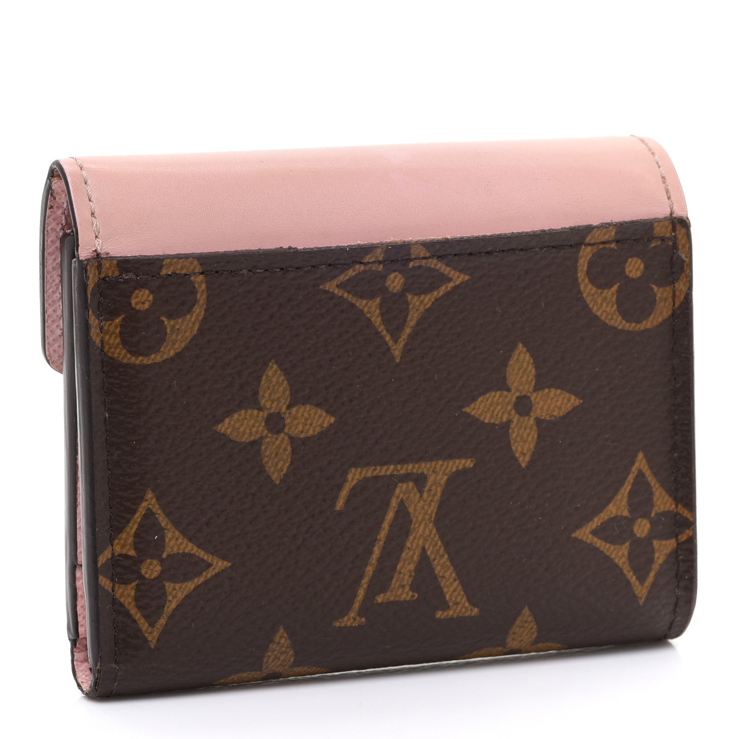 Louis Vuitton Monogram Zoe Wallet Rose Ballerine 3 of 14