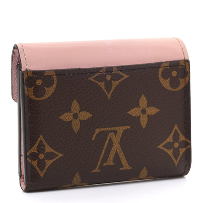 Louis Vuitton Monogram Zoe Wallet Rose Ballerine 3 of 14