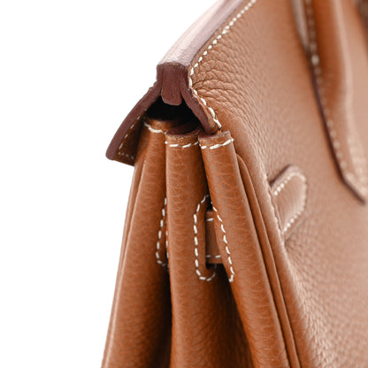 Hermes Togo Birkin 25 Gold 12 of 14