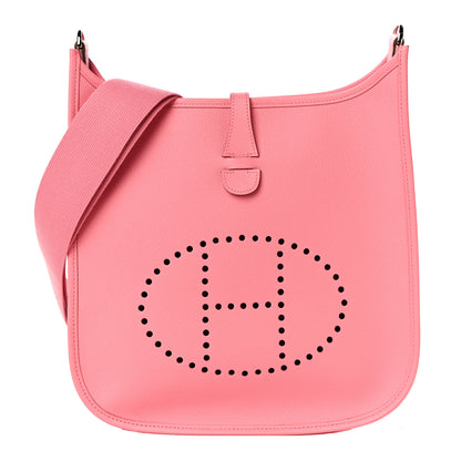 Hermes Epsom Evelyne III PM Rose Confetti 1 of 10