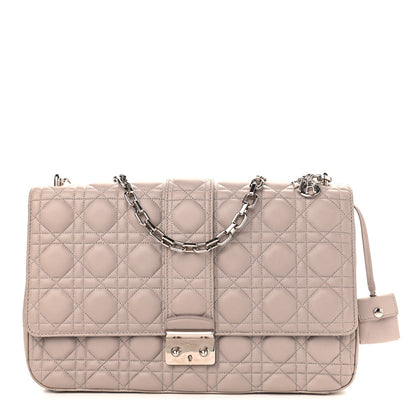 Christian Dior Lambskin Cannage Large Miss Dior Flap Grey 1 of 14