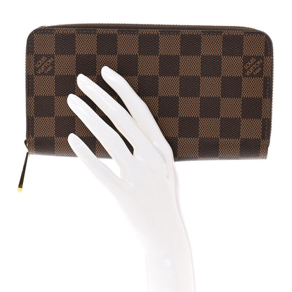 Louis Vuitton Damier Ebene Zippy Wallet 2 of 7