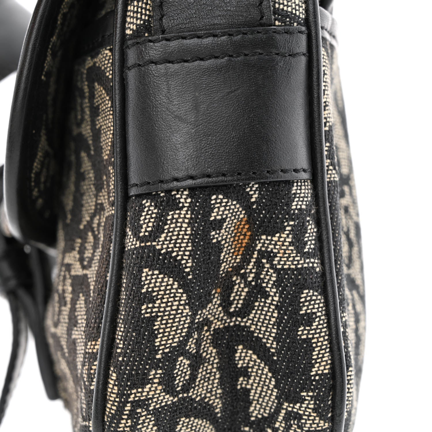 Christian Dior Monogram Buckle Messenger Bag Black 14 of 14