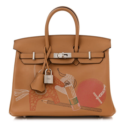Hermes Swift In & Out Birkin 25 Biscuit 1 of 12