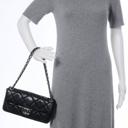 Chanel Glazed Caviar Medium Flap Black 2 of 8