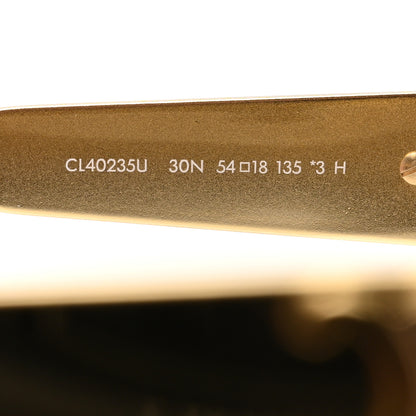 Celine Metal Triomphe 01 Sunglasses CL40235U Gold Green 5 of 7
