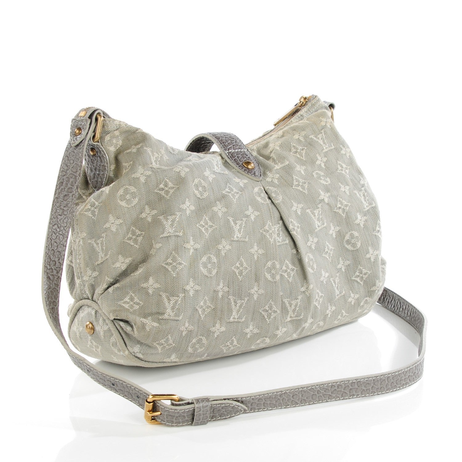Louis Vuitton Monogram Denim Slightly Grey 3 of 8