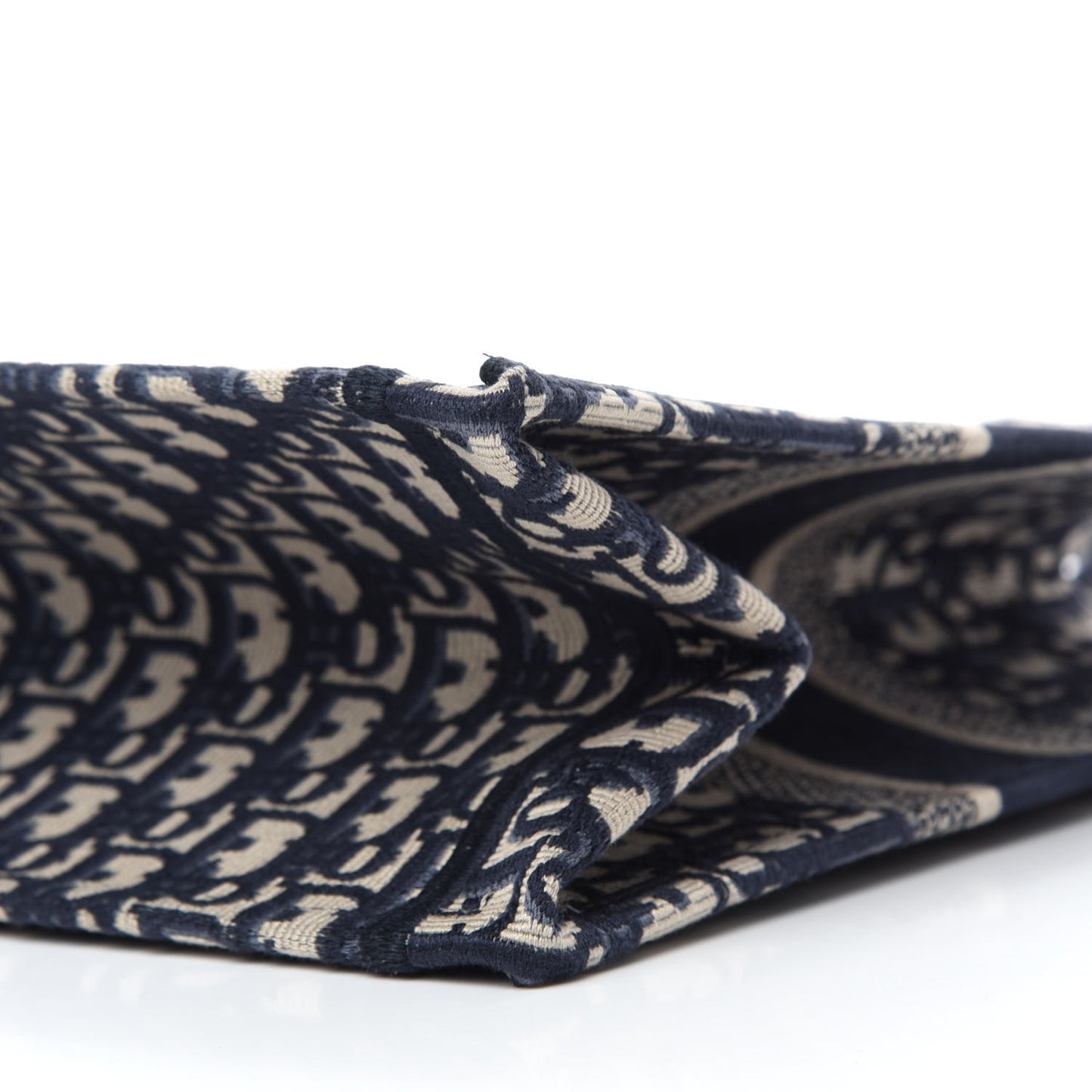 Oblique Medium Book Tote Blue Multicolor