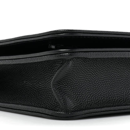 Chanel Caviar Quilted Boy Wallet On Chain WOC Black 11 of 12