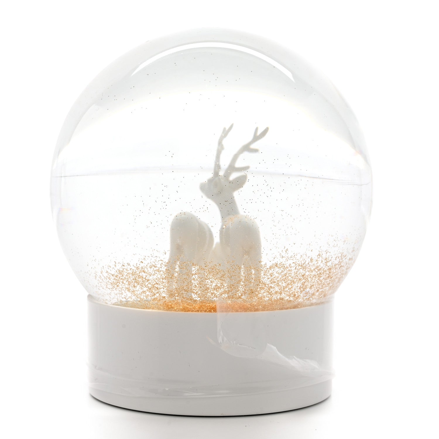 Chanel Glass Joaillerie Deer Christmas Snow Globe 2 of 7