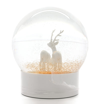 Chanel Glass Joaillerie Deer Christmas Snow Globe 2 of 7
