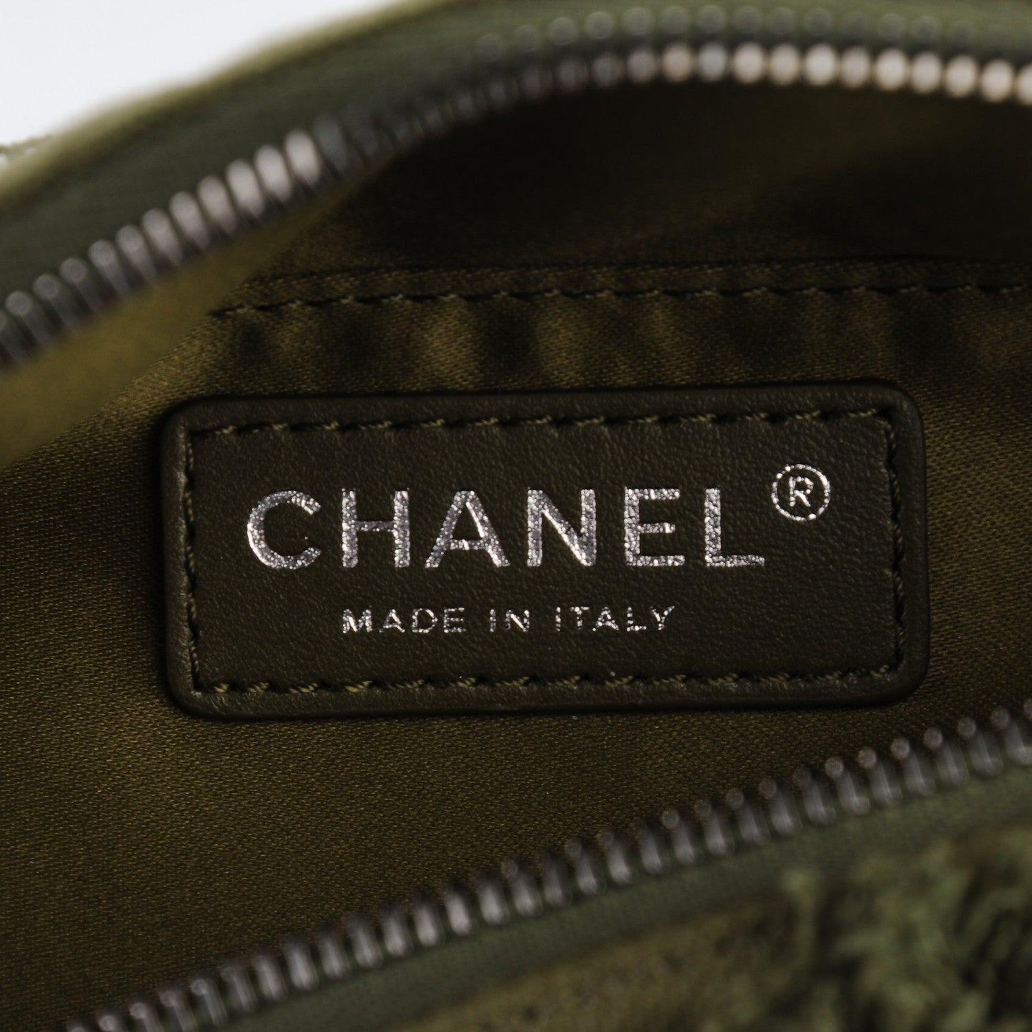 Chanel Canvas Lambskin Quilted Coco Cuba Charms Waist Bag Khaki 6 of 7