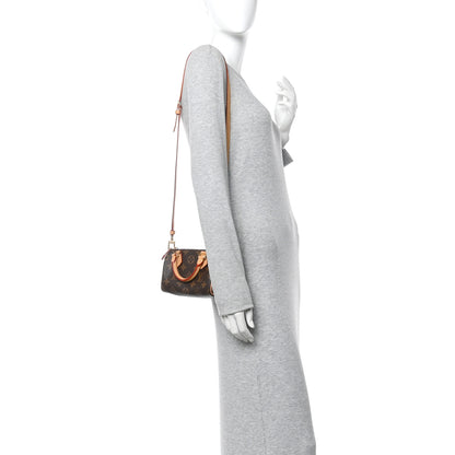 Louis Vuitton Monogram Nano Speedy Bandouliere 2 of 10