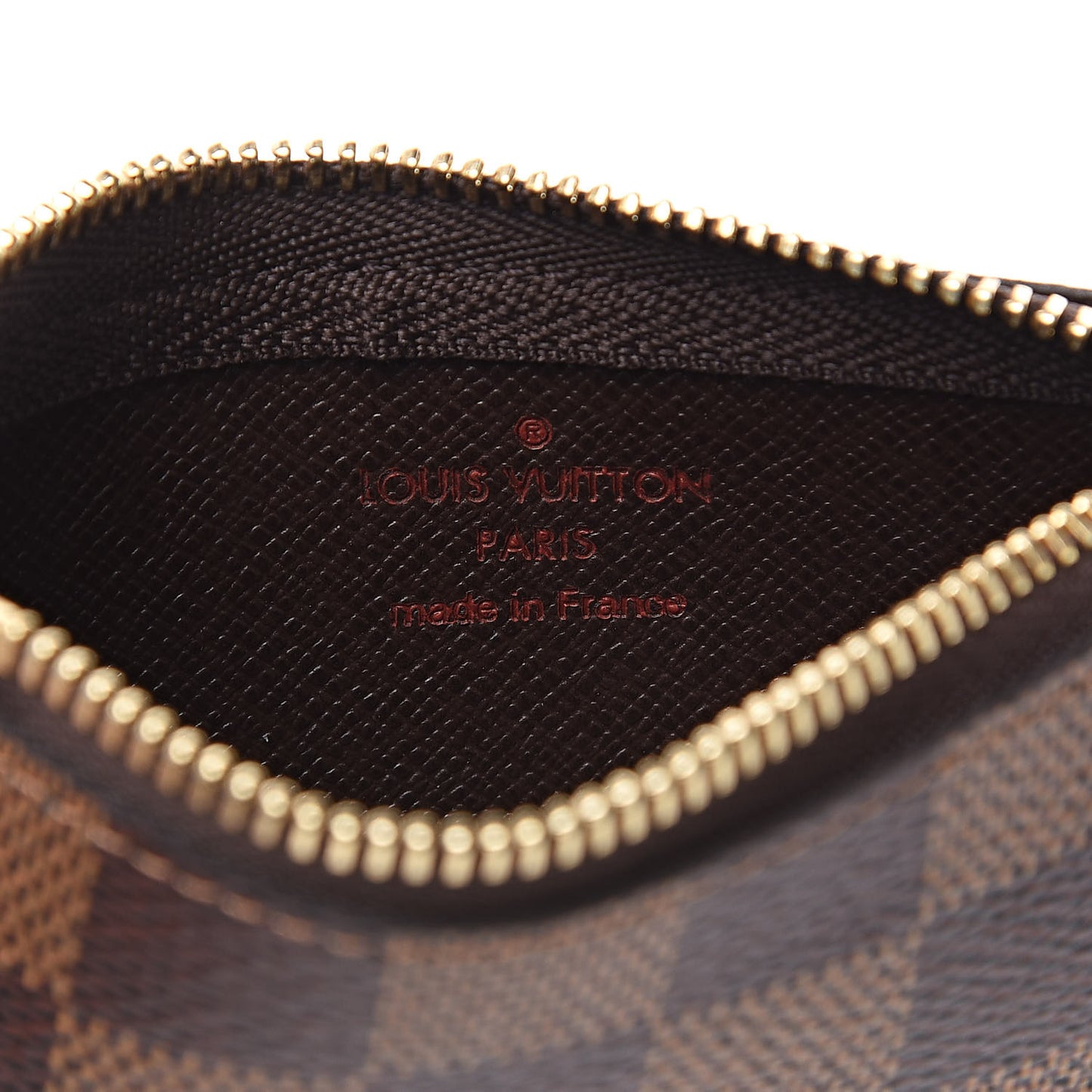 Damier Ebene Key Pouch