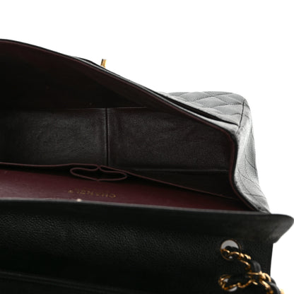 Chanel Caviar Quilted Jumbo Double Flap Black 5 of 11