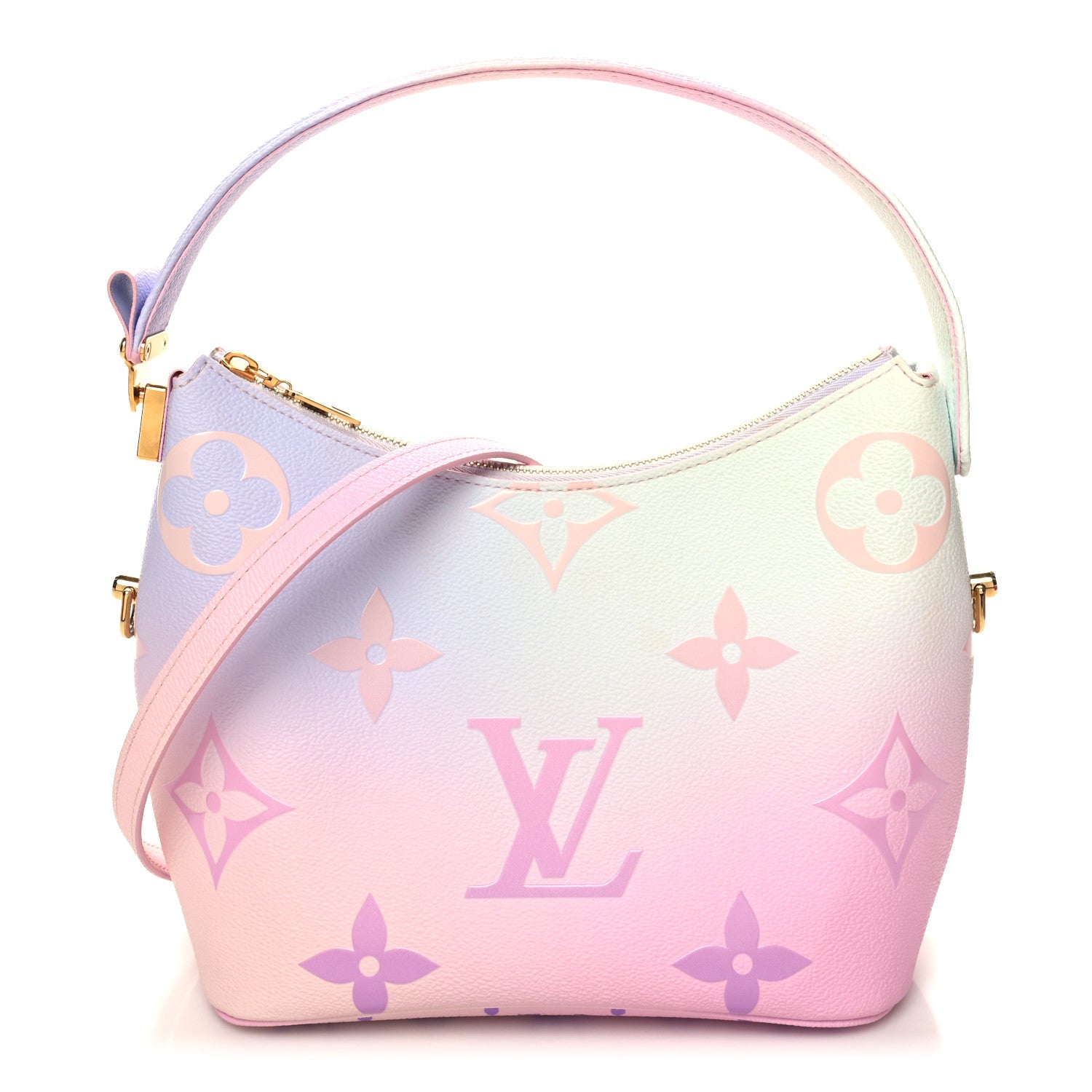 Louis Vuitton Monogram Giant Spring In The City Marshmallow Hobo PM Sunrise Pastel 1 of 10
