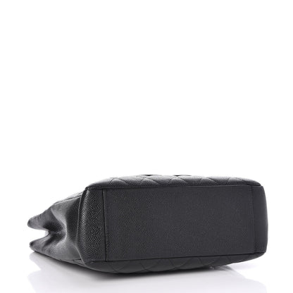 Chanel Caviar Quilted Petit Shopping Tote PST Black 4 of 7