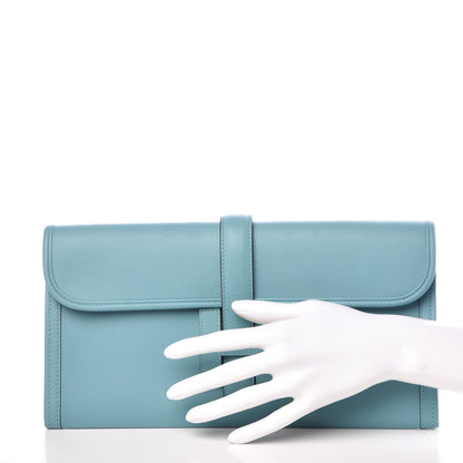Hermes Swift Jige Elan 29 Clutch Bleu Atoll 2 of 10