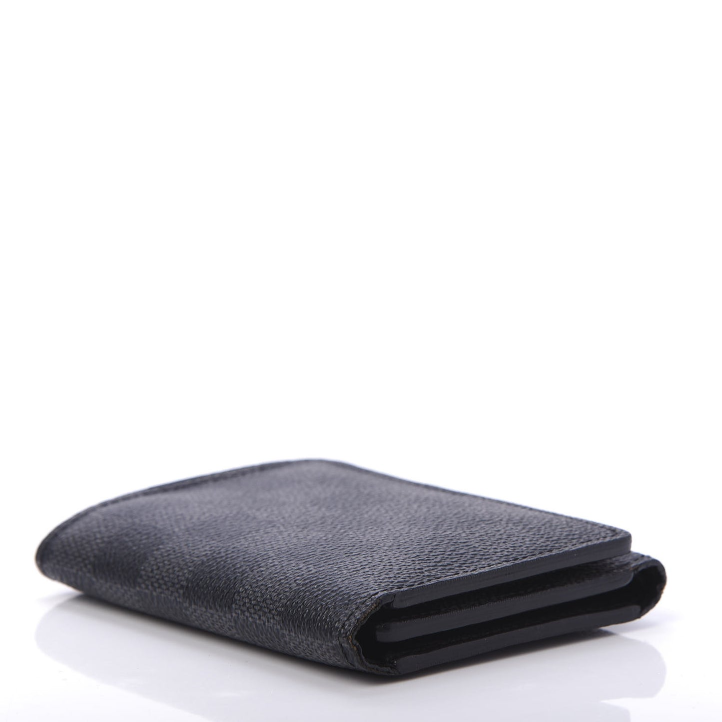 Damier Graphite Canvas Tri-Fold Compact Wallet