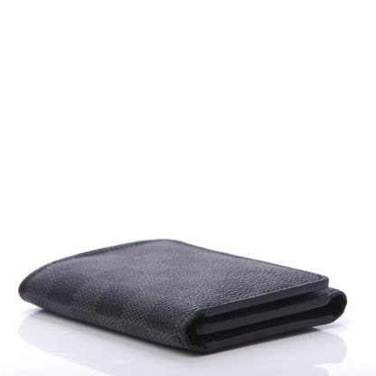 Louis Vuitton Damier Graphite Canvas Tri-Fold Compact Wallet 4 of 10