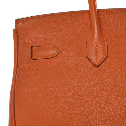 Hermes Togo Birkin 35 Orange 25 of 36