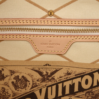 Louis Vuitton Damier Azur Summer Trunks Neo Neverfull MM 7 of 9