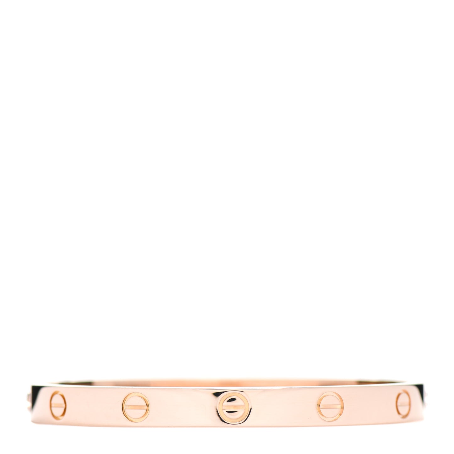 18K Pink Gold LOVE Bracelet 17