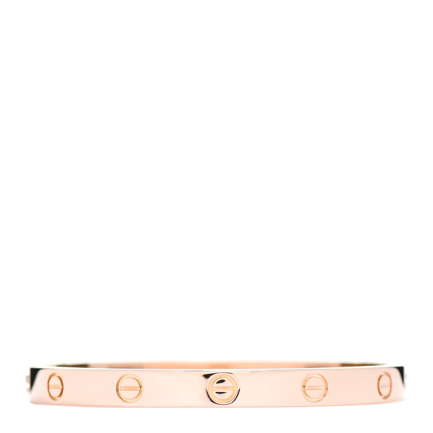 Cartier 18K Pink Gold LOVE Bracelet 17 2 of 4