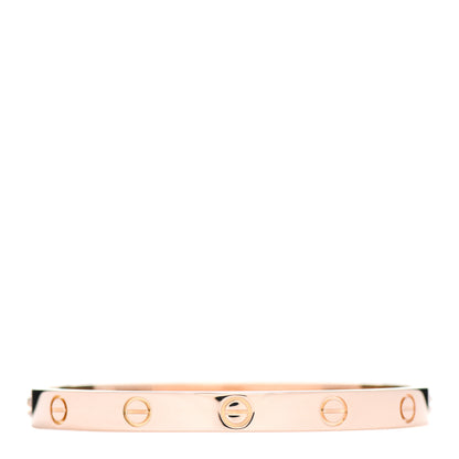 Cartier 18K Pink Gold LOVE Bracelet 17 2 of 4